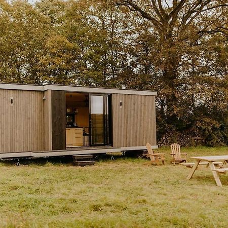 Parcel Tiny House I L'Arche Des Hays Villa Les Hays Bagian luar foto